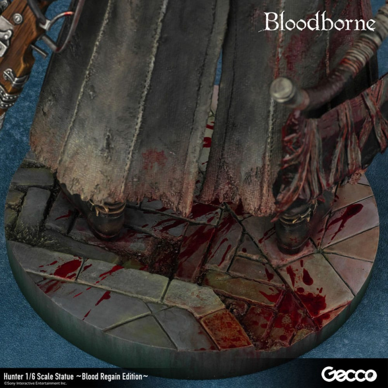 Bloodborne The Old Hunters PVC Statue 1/6 Hunter Blood Regain Edition 32 cm 9