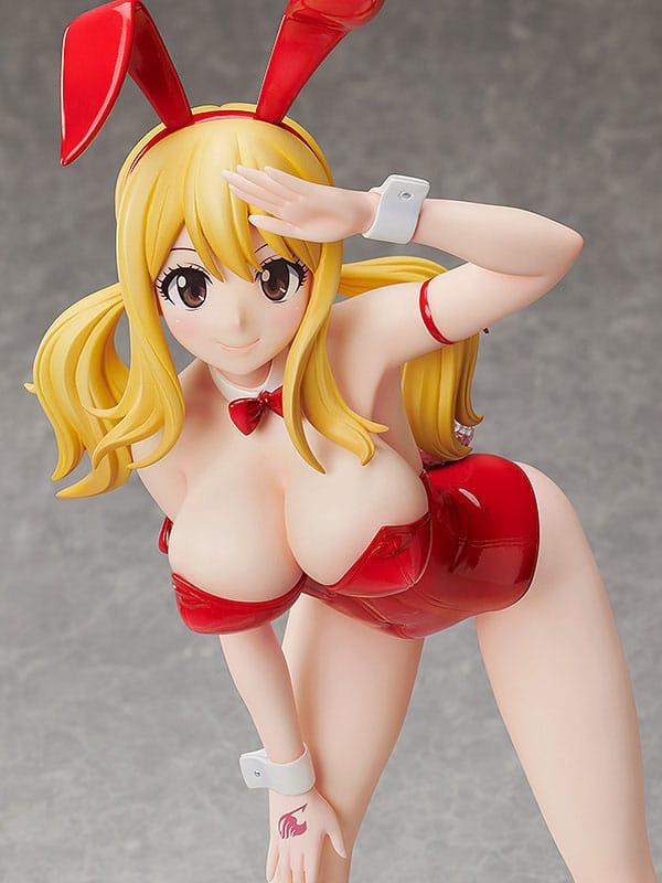 Fairy Tail PVC Statue 1/4 Lucy Heartfilia: Bare Leg Bunny Ver. 41 cm 6