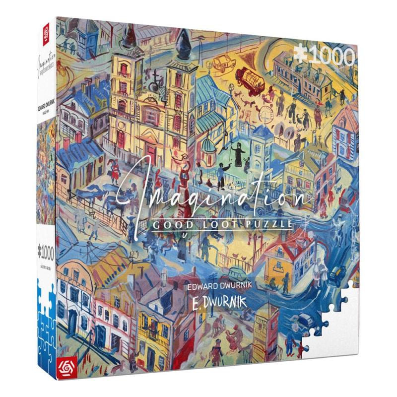 Edward Dwurnik Imagination Puzzle Radzymin (1000 pieces)