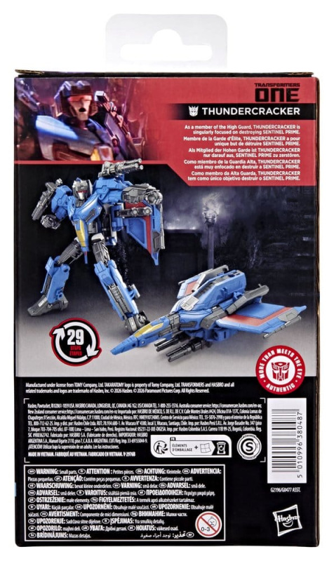 Transformers One Studio Series Deluxe Class Action Figure Thundercracker 13 cm 1