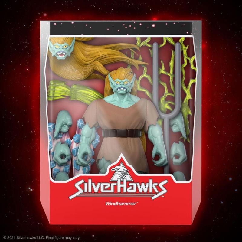 SilverHawks Ultimates Action Figure Windhammer 18 cm