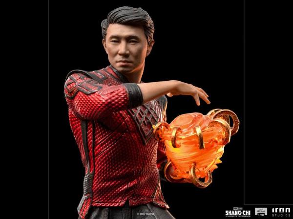 Shang-Chi and the Legend of the Ten Rings BDS Art Scale Statue 1/10 Shang-Chi & Morris 19 cm