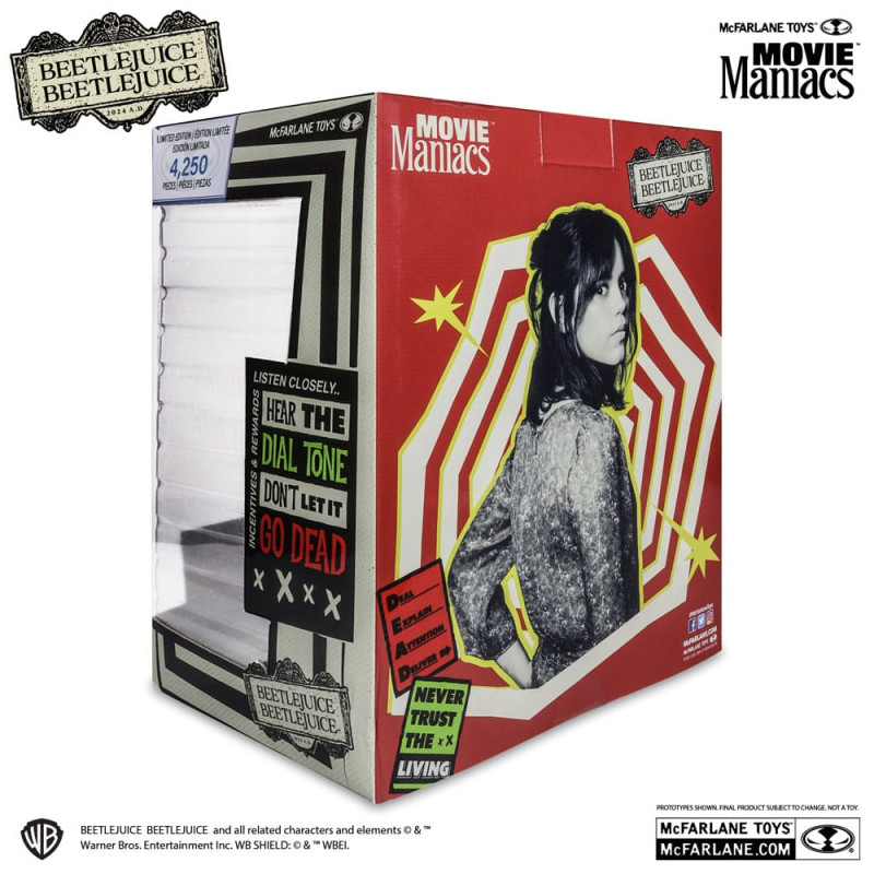 Beetlejuice Movie Maniacs PVC Statue Assortment (6) 6