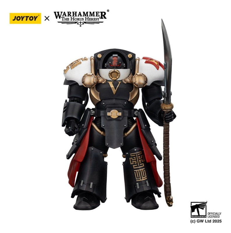 Warhammer The Horus Heresy Action Figure White Scars Ebon Keshig Terminator 1 with Power Glaive 13 c