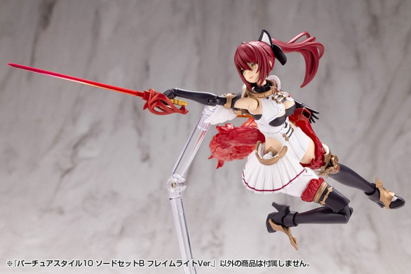 Kotobukiya M.S.G. Model Kit Accessory Set Virtuous Style 10 Sword Set B Flamerite Ver. 12