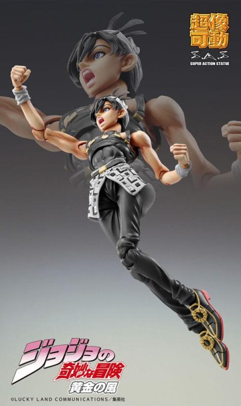 JoJo's Bizarre Adventure Part 5: Golden Wind Action Figure Chozokado (Narancia Ghirga & As Ver. Blac