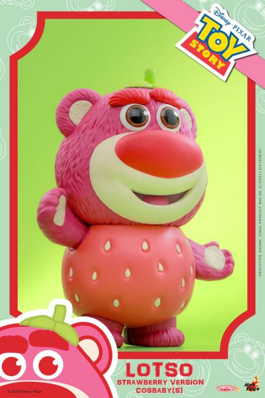 Toy Story 3 Cosbaby (S) Mini Figure Lotso (Strawberry Version) 10 cm