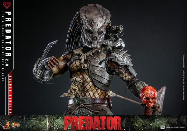 Predator Movie Masterpiece Action Figure 1/6 Predator (2.0) Deluxe Version 34 cm 12