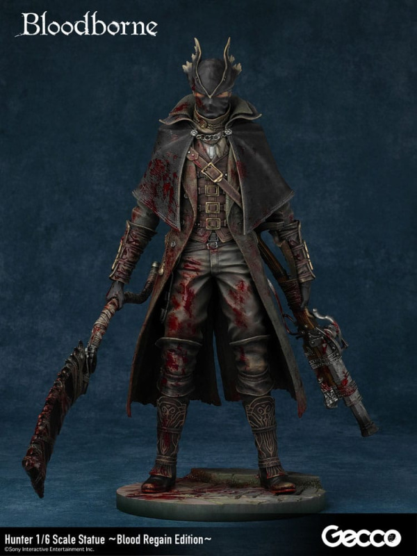 Bloodborne The Old Hunters PVC Statue 1/6 Hunter Blood Regain Edition 32 cm 1