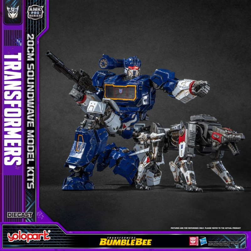 Transformers: Bumblebee AMK Pro Series Plastic Model Kit Soundwave (Oversea Version) 20 cm 9