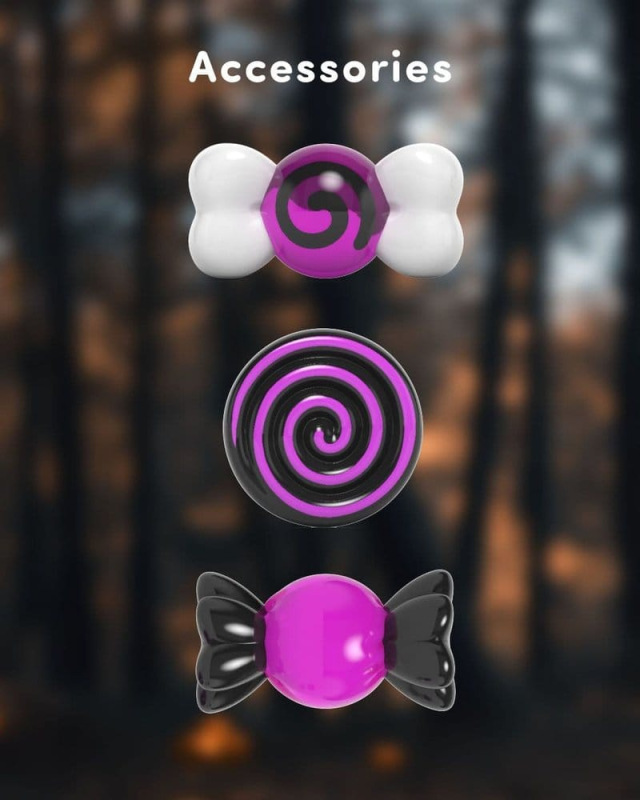 Sanrio Kandy Kuromi Spooky Fun Series 15 cm 3