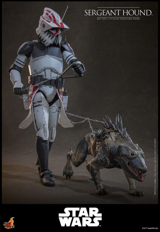 Star Wars: The Clone Wars Action Figure 1/6 Sergeant Hound 30 cm 6