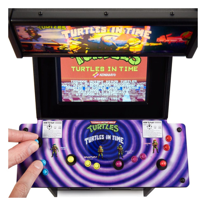 Teenage Mutant Ninja Turtles Quarter Arcade Machine Turtles In Time 44 cm 5