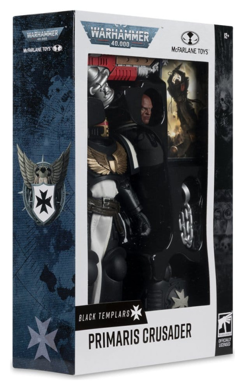 Warhammer 40,000 Action Figure Primaris Crusader (Black Templars) 18 cm 7