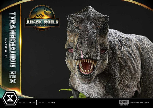 Jurassic World Rebirth Legacy Museum Collection Statue 1/6 Tyrannosaurus Rex Bonus Version 94 cm 13