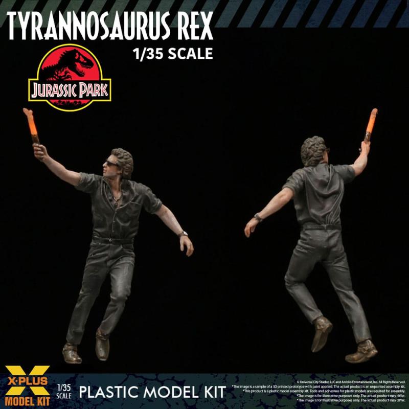 Jurassic Park Plastic Model Kit 1/35 Tyrannosaurus Rex 42 cm