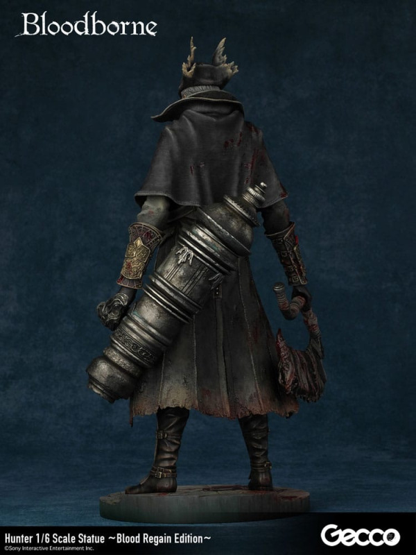 Bloodborne The Old Hunters PVC Statue 1/6 Hunter Blood Regain Edition 32 cm 14