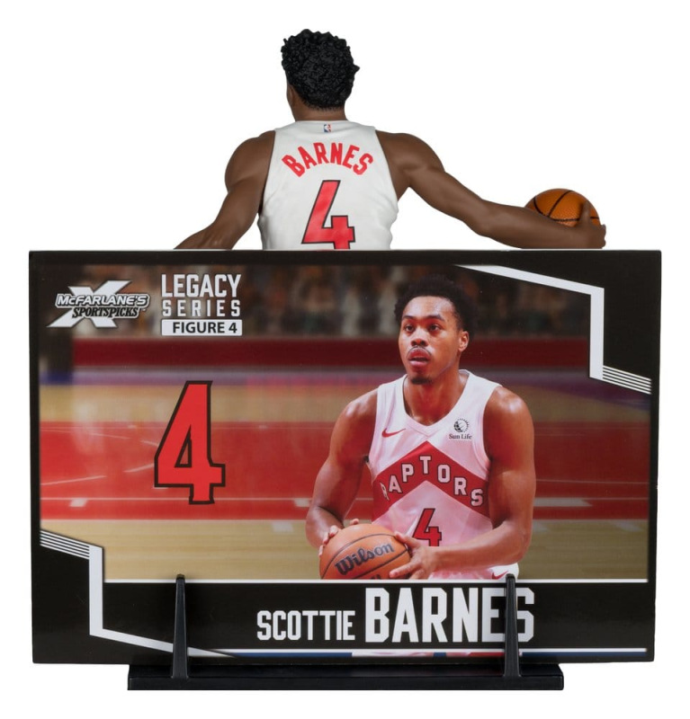 NBA McFarlane's SportsPicks Action Figure Scottie Barnes (Toronto Raptors) 15 cm 4