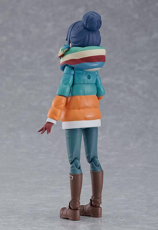 Laid-Back Camp Figma Action Figure Rin Shima DX Edition 13 cm