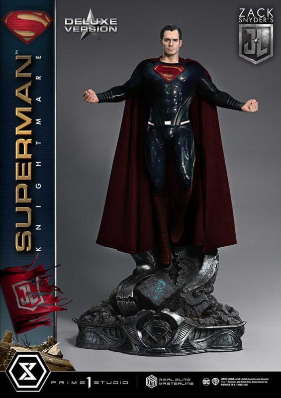 Zack Snyder's Justice League Real Elite Masterline Series Statue 1/3 Superman Knightmare Color Editi 6