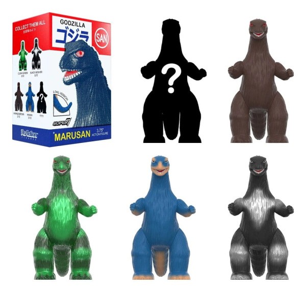 Godzilla Toho (Marusan) Action Figure Blind Box Wave 6 Display (12) 1