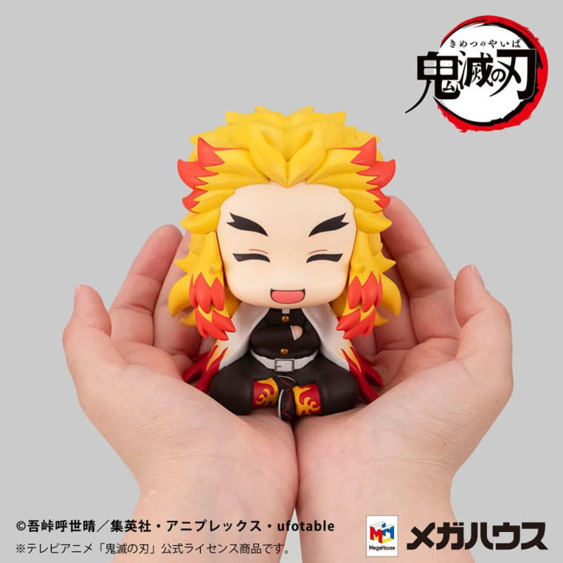 Demon Slayer: Kimetsu no Yaiba Look Up PVC Statue Rengoku Kyoujurou Smile Ver. 11 cm (with gift) 1