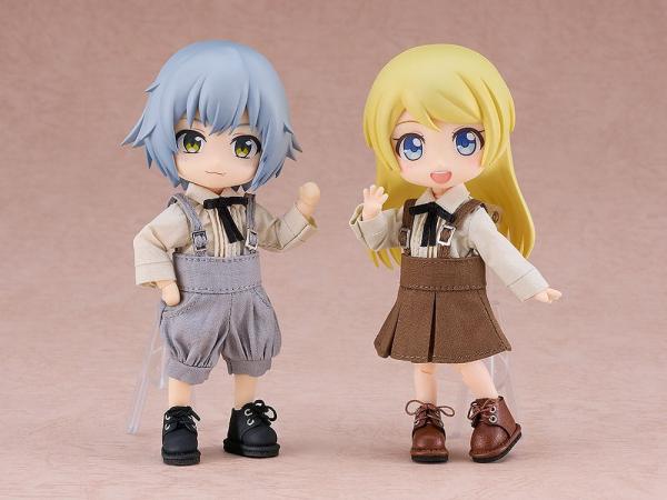 Nendoroid Accessories for Nendoroid Doll Figures Leather Shoes (Dark Brown)