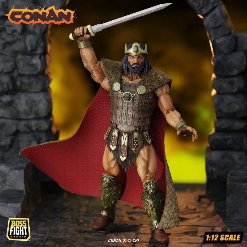 Conan Epic H.A.C.K.S. Action Figure 1/12 King Conan: Ruler of Aquilonia 7