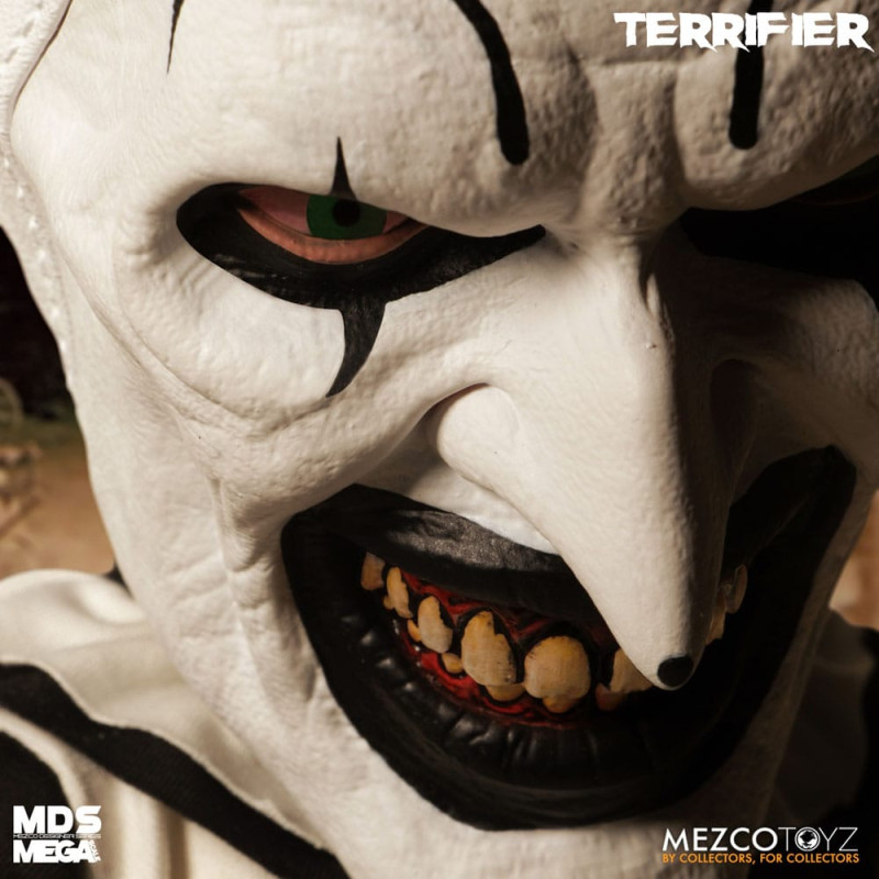 Terrifier MDS Mega Scale Plush Doll Art the Clown with Sound 38 cm 1