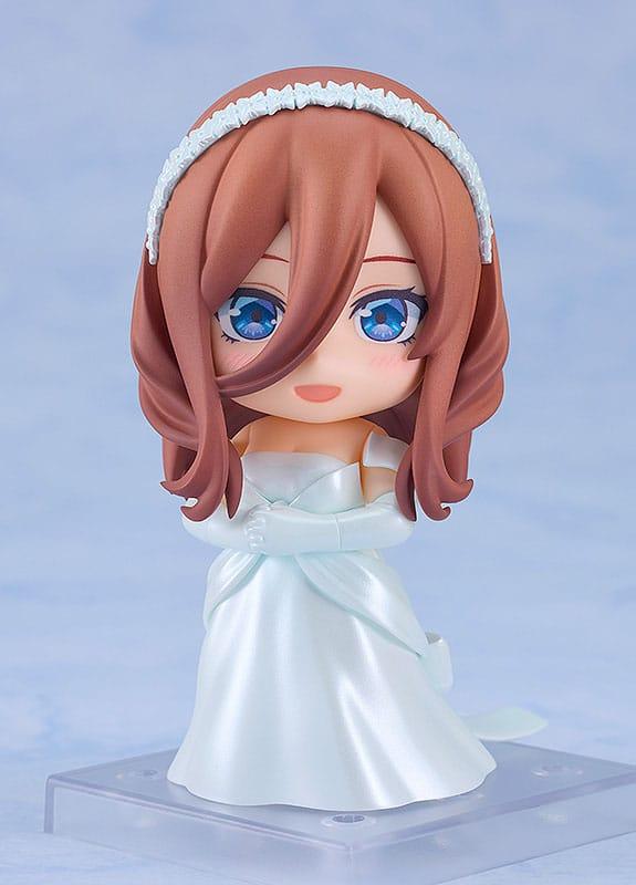 The Quintessential Quintuplets Nendoroid Action Figure Miku Nakano: Wedding Dress Ver. 10 cm 1