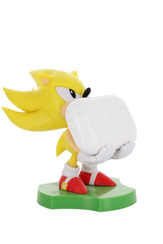 Sonic The Hedgehog Holdem Cable Guy Super Sonic 10 cm