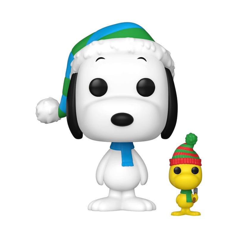 A Charlie Brown Christmas POP&Buddy! Movies Vinyl Figure Snoopy & Woodstock 9 cm