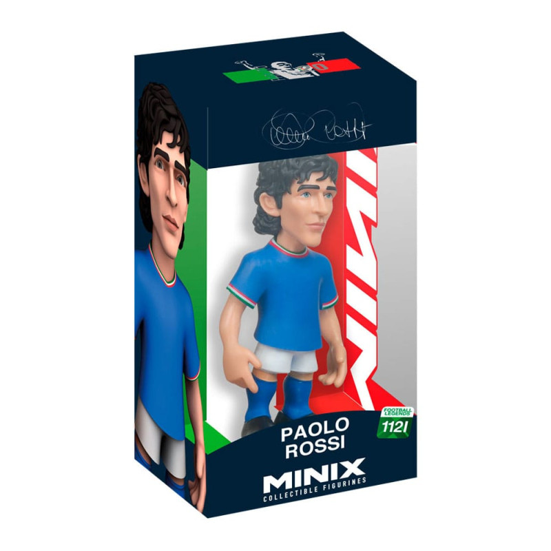 Italian Football Legend Minix Figure Paolo Rossi 12 cm 1