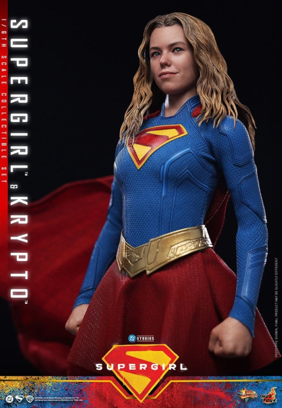 DC Comics Movie Masterpiece Action Figure Set Supergirl & Krypto 28 cm 11