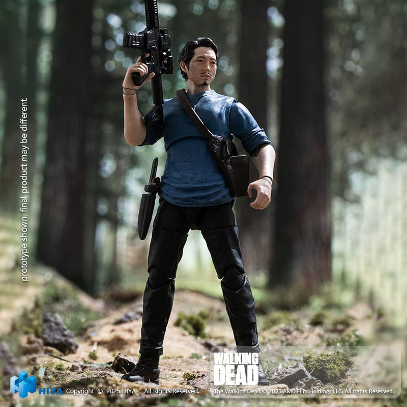 The Walking Dead Exquisite Mini Series Actionfigur 1/18 Glenn 11 cm 6