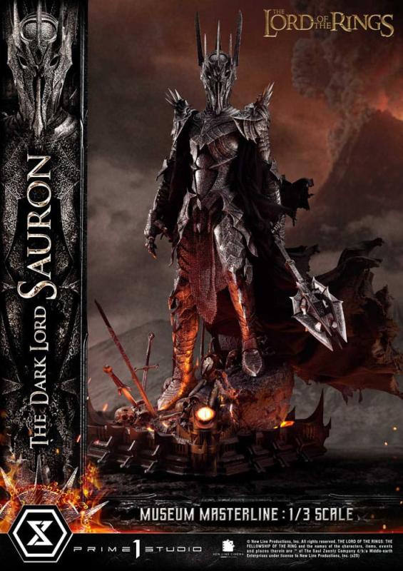 Lord of the Rings Museum Masterline Series Statue 1/3 The Dark Lord Sauron Bonus Version 117 cm 8