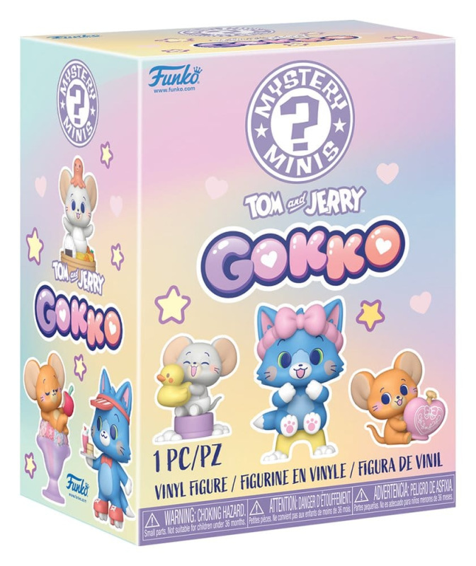 Tom & Jerry Gokko Mystery Mini Figures 5 cm Display (12) 1