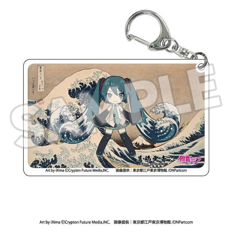 Katsushika Hokusai x Hatsune Miku Acrylic Keychains Blind Box Assortment (8) 7