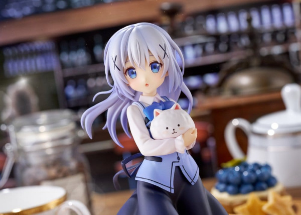 Is the Order a Rabbit?? PVC Figure 1/7 Chino (Cafe Style) 21 cm 7