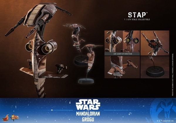 Star Wars: The Mandalorian & Grogu Movie Masterpiece Accessory 1/6 STAP 32 cm 14