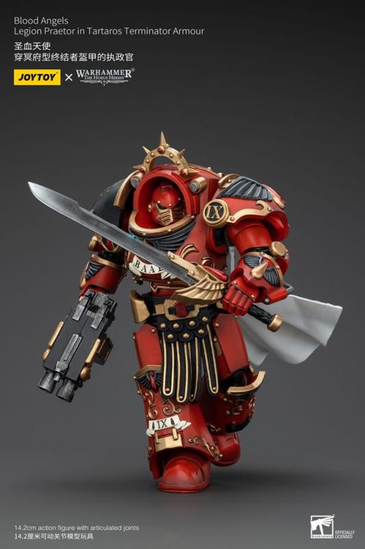 Warhammer The Horus Heresy Action Figure 1/18 Blood Angels Legion Praetor in Tartaros Terminator Arm