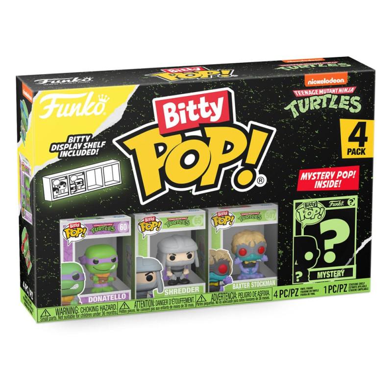 Teenage Mutant Ninja Turtles Bitty POP! Vinyl Figure 4-Pack Donatello 2,5 cm 5