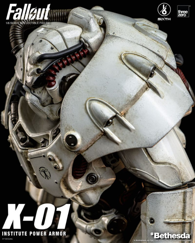 Fallout FigZero Action Figure 1/6 X-01 Institute Power Armor 37 cm 11