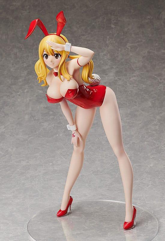 Fairy Tail PVC Statue 1/4 Lucy Heartfilia: Bare Leg Bunny Ver. 41 cm 3