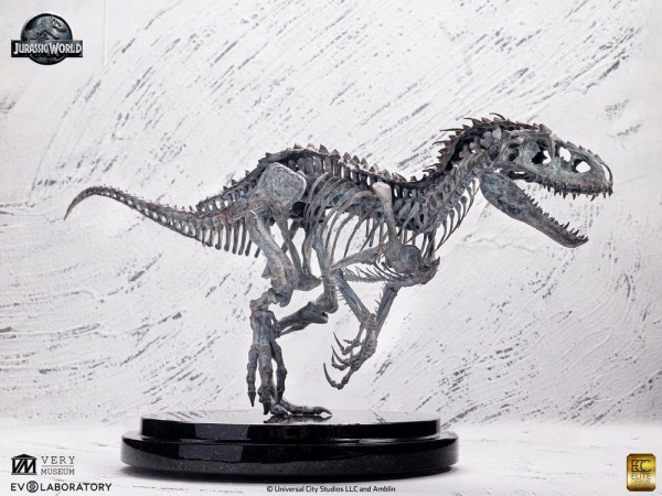 Jurassic World Statue 1/24 Indominus Rex Skeleton Bronze 24 cm 4