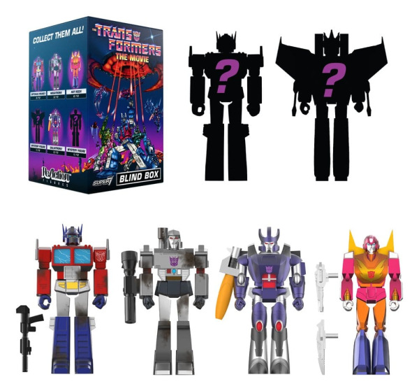 Transformers ReAction Action Figures Wave 05 The Movie Blind Box 10 cm Display (12) 3