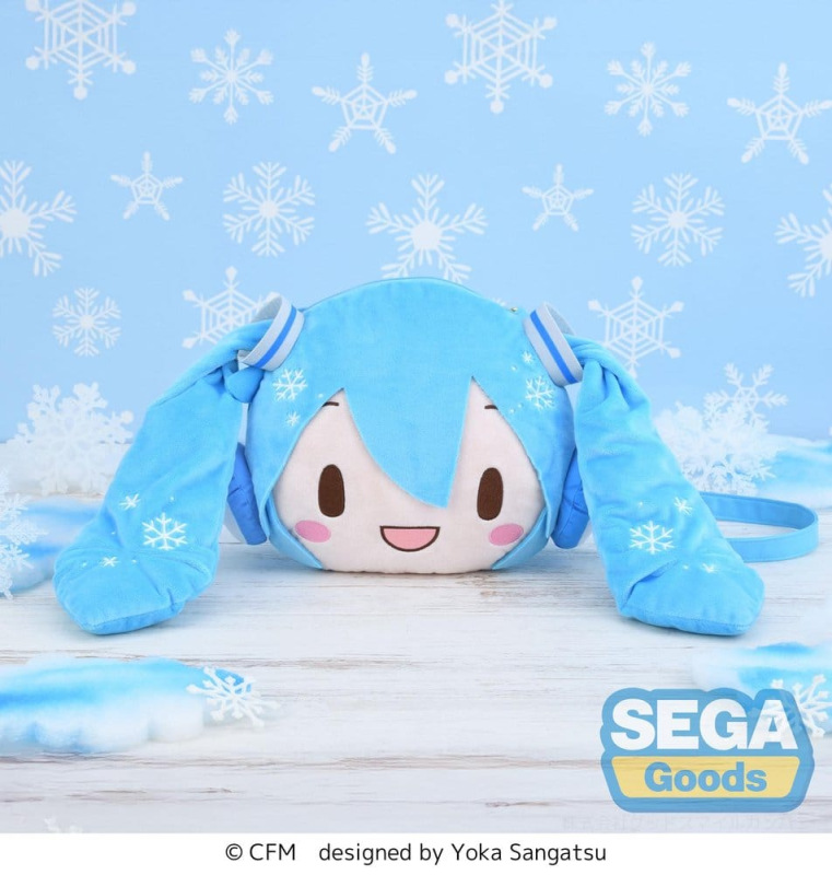 Character Vocal Series 01: Hatsune Miku Fuwa Petit Shoulder Bag Snow Miku 2