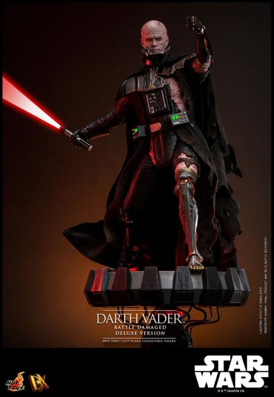 Star Wars Action Figure 1/6 Darth Vader (Battle Damaged) Deluxe Version 35 cm