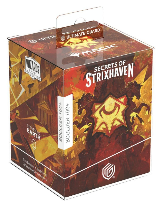 Ultimate Guard RTE Boulder 100+ Magic: The Gathering "Secrets of Strixhaven" - Lorehold 8