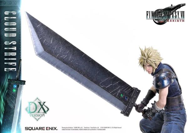 Final Fantasy VII Rebirth Statue 1/4 Cloud Strife Deluxe Ver. 68 cm 4